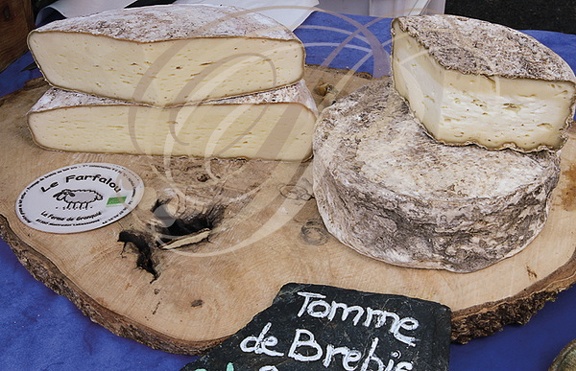 LAUTREC - fête du pain et du goût : marché des producteurs ( Ferme de Granquié à Montredon-Labessonnie - 81) 
