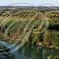 AUVILLAR - panorama sur la Garonne - à droite : village d'Espalais