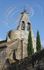 FLAMARENS - église Saint-Saturnin (clocher-mur)