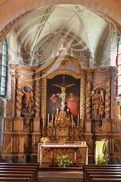 MONTANER - église Saint-Michel : le choeur