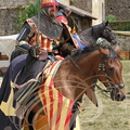 TERMES-D'ARMAGNAC - fête médiévale : Les Faydits d'Oc (chevalier médiéval)