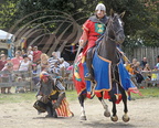 TERMES-D'ARMAGNAC - fête médiévale : Les Faydits d'Oc (combat de chevaliers)
