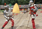 TERMES-D'ARMAGNAC - fête médiévale (combat)