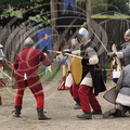 TERMES-D'ARMAGNAC - fête médiévale (combat)    