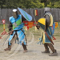 TERMES-D'ARMAGNAC - fête médiévale (combat de chevaliers)
