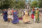 TERMES-D'ARMAGNAC - fête médiévale : Académie médiévale de Termes (danse médiévale : bourrée d'Avignon ou branle de Lorraine)