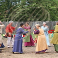 TERMES-D'ARMAGNAC - fête médiévale : Académie médiévale de Termes (danse médiévale : le branle des lavandières)