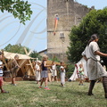 TERMES-D'ARMAGNAC - fête médiévale : "Atur" (animation pour jeunes chevailiers)