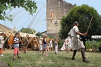 TERMES-D'ARMAGNAC - fête médiévale : "Atur" (animation pour jeunes chevailiers)
