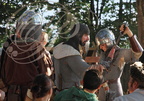 TERMES-D'ARMAGNAC - fête médiévale : compagnie Viking "Les Ribauds de Pacoy"