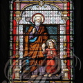 CUREMONTE - église Saint-Barthélémy : vitrail
