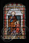 CUREMONTE - église Saint-Barthélémy : vitrail