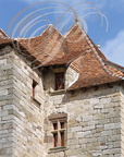 CUREMONTE - château de la Johannie (toitures)