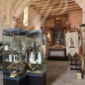 CUREMONTE - église Saint-Genest : l'intérieur amenagé en musée