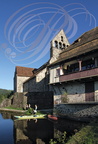 BEAULIEU-SUR-DORDOGNE - chapelle des Pénitents (plan d'eau sur la Dordogne)