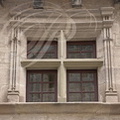 CUREMONTE - maison Jean-Lalé : fenêtre à meneaux