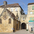 GOURDON - chapelle Notre-Dame de Majou et porte fortifiée de la rue Majou
