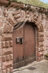MEYSSAC - maison Faige : portail du XVIIe siècle