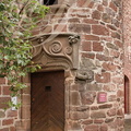 MEYSSAC - maison Verdes : porte (fin XVe - début XVIe siècle)