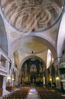 CAHORS - cathédrale Saint-Étienne : la nef et les coupoles