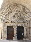 BEAULIEU-SUR-DORDOGNE - église Saint-Pierre : le portail méridional  (le tympan)