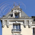 Hôtel Terminus et restaurant Le Balandre à Cahors (façade sud : détails)