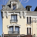 Hôtel Terminus et restaurant Le Balandre à Cahors (façade sud et la terrasse)