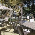  Restaurant  Le Balandre à Cahors (46) : la terrasse  
