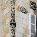 BEAULIEU-SUR-DORDOGNE -  La Maison Renaissance (musée) : façade (détail)