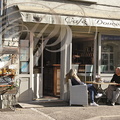 Salon de thé "Cafe Douceur"  à Beaulieu-sur-Dordogne (19) : la terrasse
