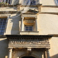 BEAULIEU-SUR-DORDOGNE - boulevard Rodolphe de Turenne : Institution Sévigné (ancien couvent des Ursulines) - façade décorée de motifs Renaissance