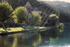BEAULIEU-SUR-DORDOGNE - plan d'eau sur la Dordogne  
