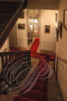 BEAULIEU-SUR-DORDOGNE -  La Maison Renaissance (musée) : l'escalier desservant les étages
