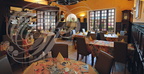 ALBAN - restaurant "AU BON ACCUEIL" : la salle à manger