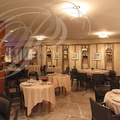  SAINT-FÉLIX-LAURAGAIS (31) - Auberge du Poids Public : la salle de restaurant (le soir)
