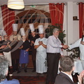 NAJAC - restaurant hôtel l'Oustal del Barry : dîner de chasse des Cuisineries Françaises du 7 décembre 2015 (Rémy Simon accueillant Claude Izard)