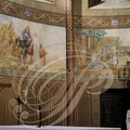 LUNEL - église Saint-Nazaire : peintures de René Gaillard-Lala