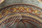 LUNEL - église Saint-Nazaire : voûte peinte par René Gaillard-Lala