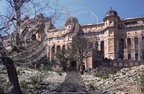 INDE (Rajasthan) - AMBER :  le palais (vue extérieure)