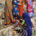 INDE (Madhya Pradesh) - KHAJURAHO : les ghats   