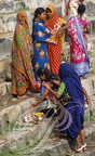 INDE (Madhya Pradesh) - KHAJURAHO : les ghats   