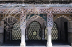 INDE (Rajasthan) - AMBER : le palais (galerie incrustée de pierres semi précieuses) 