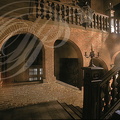 MONTAUBAN - rue Armand-Cambon : Hôtel LEFRANC-de-POMPIGNAN (escalier du XVIIe siècle)  