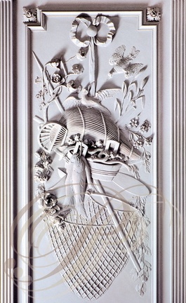 MONTAUBAN - rue des Carmes : Hôtel Mila de Cabarieu (décors sculptés par Jean-Marie-Joseph Ingres sur le thème de la pêche)