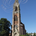 MONTAUBAN - Faubourg du Moustier : Chapelle Notre-Dame de l'Immaculée Conception conçue par Théodore Olivier dans le Style néo-gothique, terminée en 1863