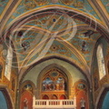 FAUDOAS - église Saint-Laurent : peintures de René Gaillard-Lala et M. Guiral