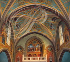 FAUDOAS - église Saint-Laurent : peintures de René Gaillard-Lala et M. Guiral