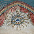 GOUDOURVILLE - église Saint-Julien : fresques intérieures 