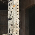 SAINT-IGNE - pilier monolithe de bolet taillé par le sculpteur Hébrard à la fin du XIXe Siécle