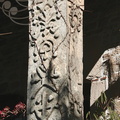 SAINT-IGNE - pilier monolithe de bolet taillé par le sculpteur Hébrard à la fin du XIXe Siécle